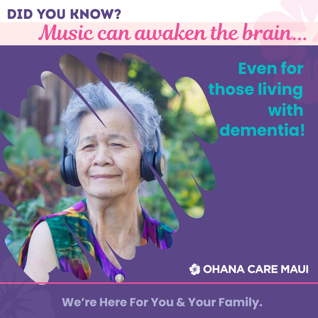 Did You Know? Music Can Awaken the Brain… Especially for those living with Dementia!